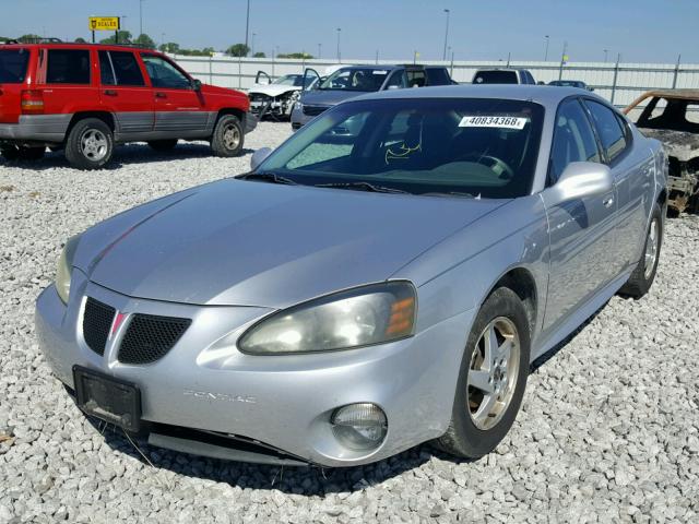 2G2WP522541125026 - 2004 PONTIAC GRAND PRIX SILVER photo 2