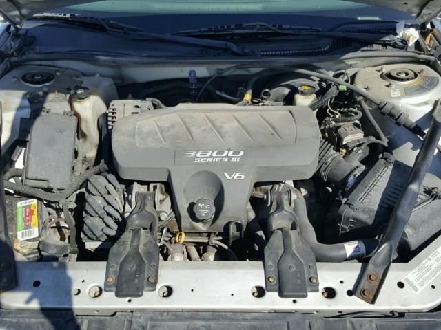 2G2WP522541125026 - 2004 PONTIAC GRAND PRIX SILVER photo 7