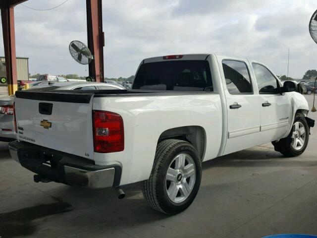 3GCPCREA0BG185211 - 2011 CHEVROLET SILVERADO WHITE photo 4