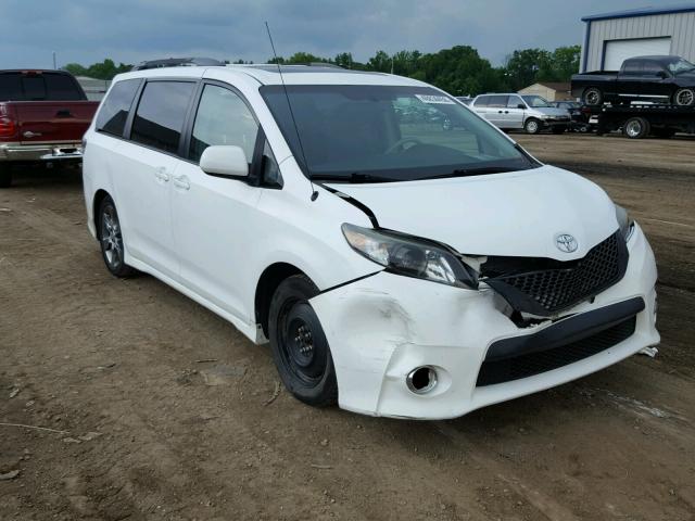 5TDXK3DC4BS126585 - 2011 TOYOTA SIENNA SPO WHITE photo 1