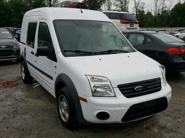 NM0LS6BN0DT145222 - 2013 FORD TRANSIT CO WHITE photo 1