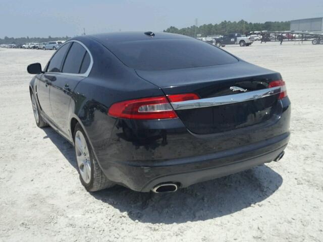 SAJWA0FB6BLR97413 - 2011 JAGUAR XF BLACK photo 3