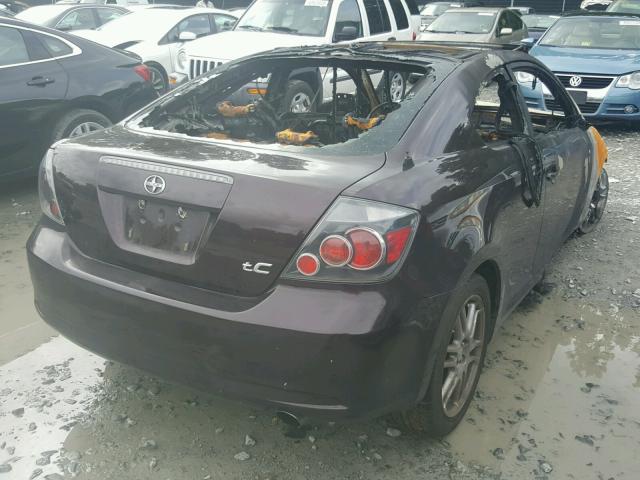 JTKDE167590277102 - 2009 TOYOTA SCION TC 勃艮第红 照片 4