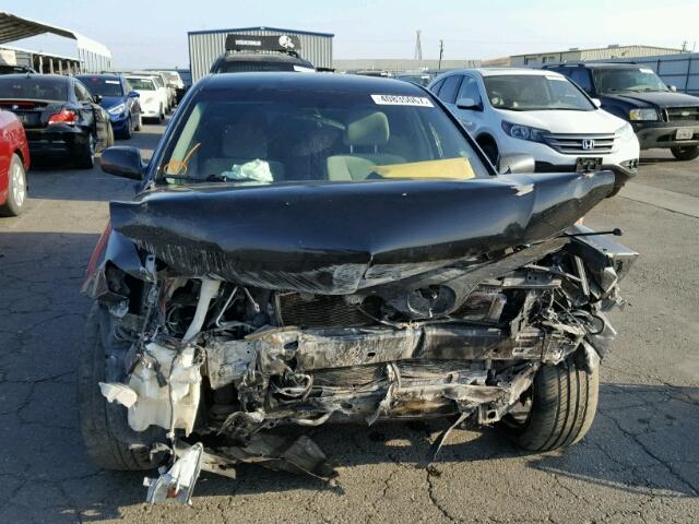 4T4BE46KX9R085270 - 2009 TOYOTA CAMRY BASE BLACK photo 9