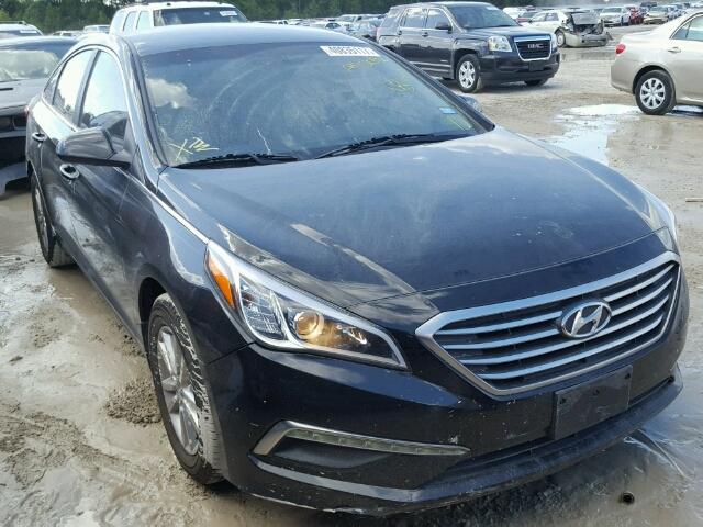 5NPE24AF7FH178087 - 2015 HYUNDAI SONATA SE BLACK photo 1