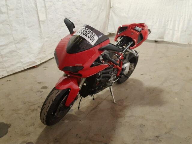 ZDM1XBEW67B004632 - 2007 DUCATI 1098 BASE RED photo 2