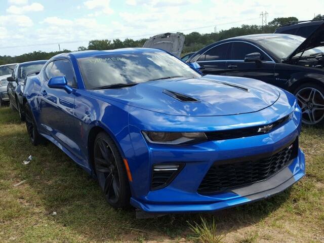 1G1FF1R74G0160500 - 2016 CHEVROLET CAMARO BLUE photo 1