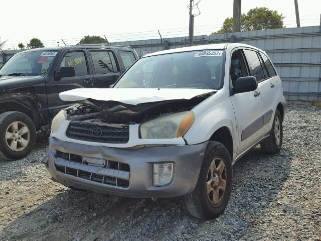 JTEGH20V720072732 - 2002 TOYOTA RAV4 WHITE photo 2