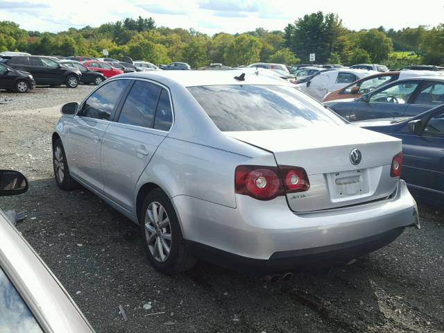 3VWRZ7AJ5AM023749 - 2010 VOLKSWAGEN JETTA SE SILVER photo 3