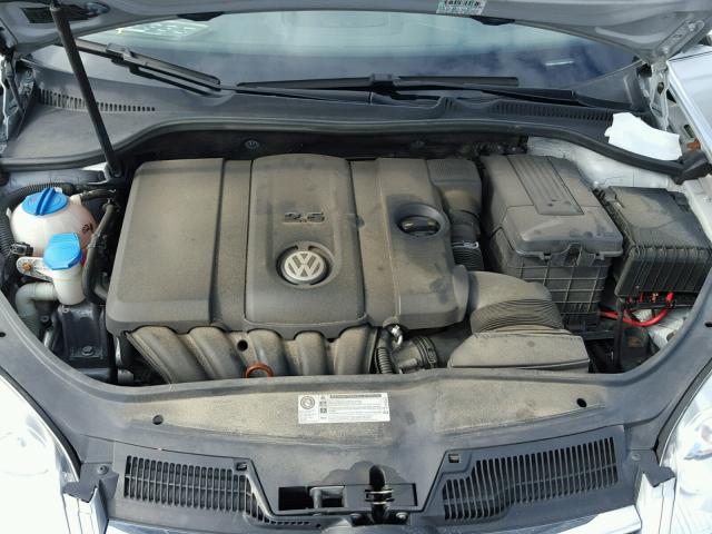 3VWRZ7AJ5AM023749 - 2010 VOLKSWAGEN JETTA SE SILVER photo 7