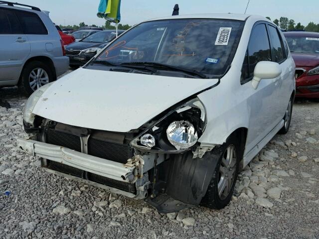 JHMGD38627S039893 - 2007 HONDA FIT S 白色 照片 2