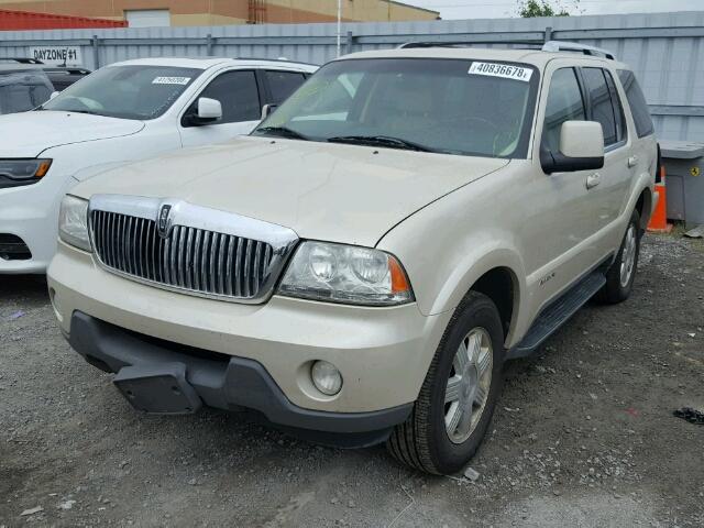 5LMEU88H95ZJ02802 - 2005 LINCOLN AVIATOR 米色 照片 2