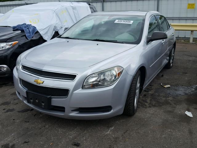 1G1ZB5E12BF182051 - 2011 CHEVROLET MALIBU LS Gümüş foto 2