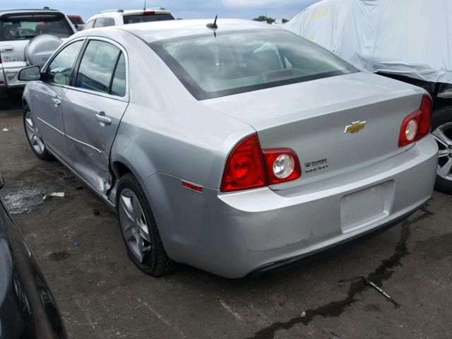 1G1ZB5E12BF182051 - 2011 CHEVROLET MALIBU LS Gümüş foto 3