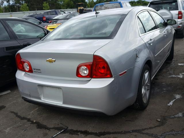 1G1ZB5E12BF182051 - 2011 CHEVROLET MALIBU LS Gümüş foto 4