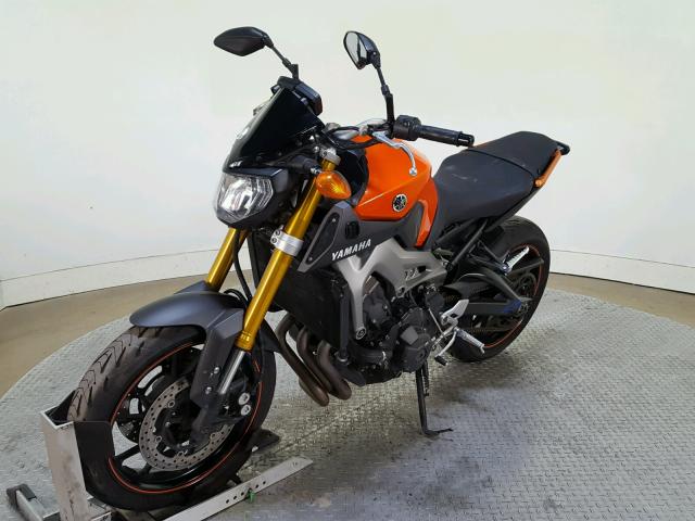 JYARN33E6EA002348 - 2014 YAMAHA FZ09 ORANGE photo 4