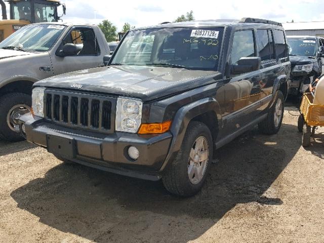 1J8HG48K56C195119 - 2006 JEEP COMMANDER Yaşıl foto 2