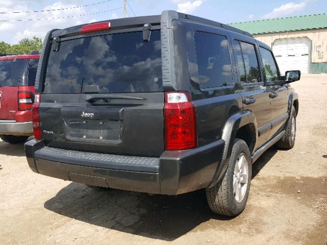 1J8HG48K56C195119 - 2006 JEEP COMMANDER Yaşıl foto 4