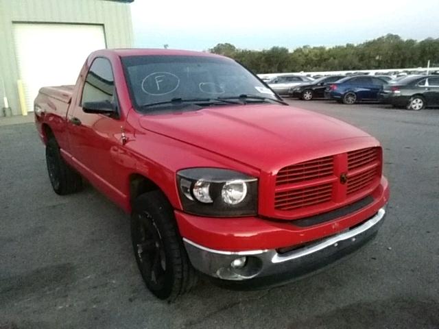 1D7HA16266J131473 - 2006 DODGE RAM 1500 S RED photo 1