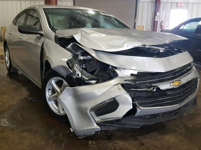 1G1ZC5ST1HF219540 - 2017 CHEVROLET MALIBU LS SILVER photo 1