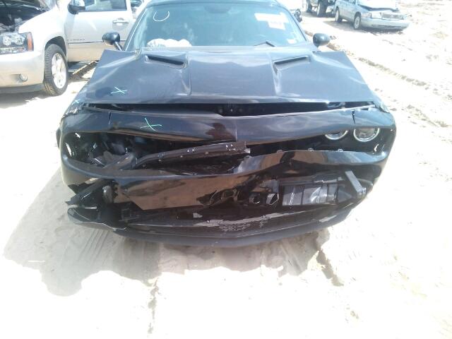 2C3CDZAG8GH345370 - 2016 DODGE CHALLENGER BLACK photo 9