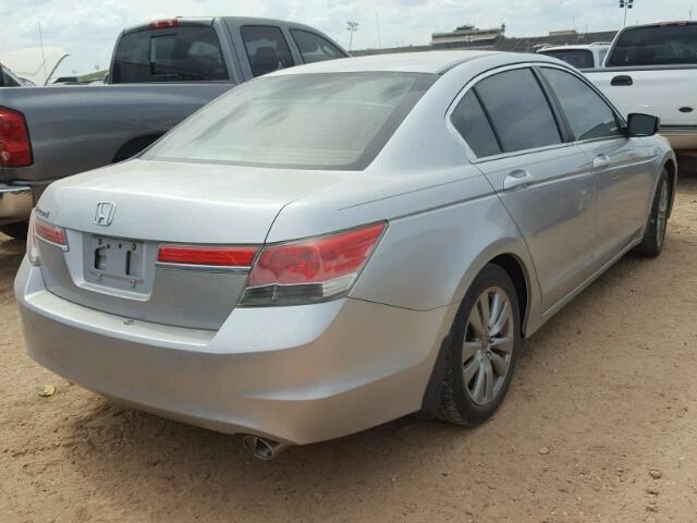 1HGCP2F79CA100154 - 2012 HONDA ACCORD EX SILVER photo 4