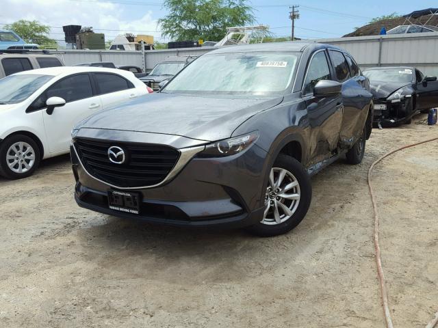 JM3TCABY0G0123926 - 2016 MAZDA CX-9 TOURI GRAY photo 2