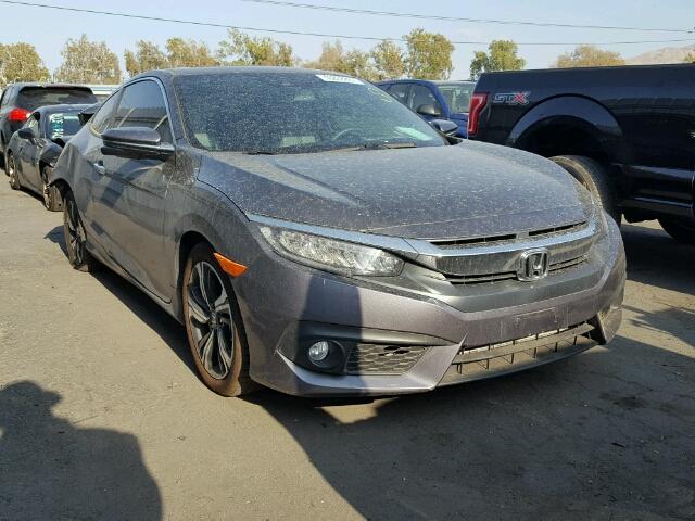 2HGFC3B98GH359750 - 2016 HONDA CIVIC GRAY photo 1