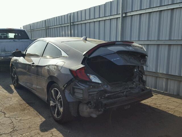 2HGFC3B98GH359750 - 2016 HONDA CIVIC GRAY photo 3