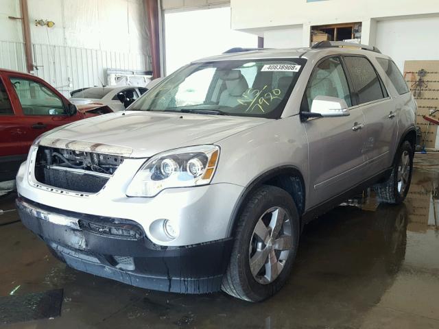 1GKKVRED2BJ397920 - 2011 GMC ACADIA SLT 银色 照片 2