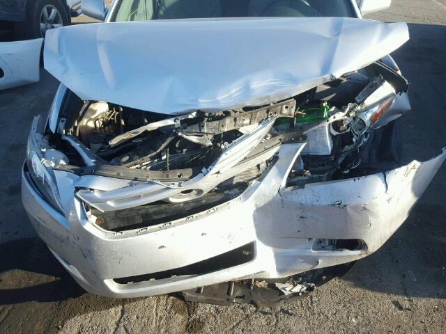 4T1BE46K77U157176 - 2007 TOYOTA CAMRY NEW SILVER photo 7