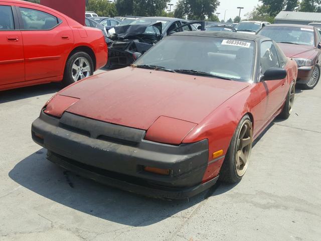 JN1MS36P3MW026471 - 1991 NISSAN 240SX BASE RED photo 2