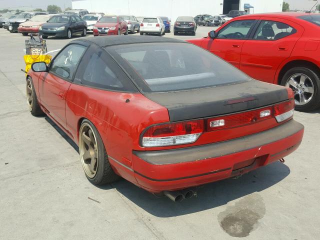 JN1MS36P3MW026471 - 1991 NISSAN 240SX BASE RED photo 3