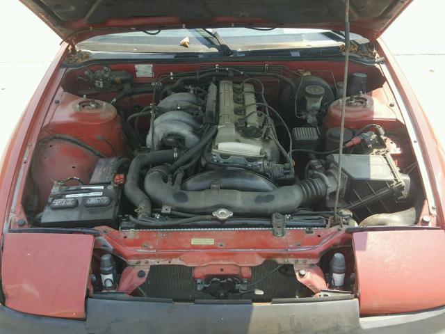 JN1MS36P3MW026471 - 1991 NISSAN 240SX BASE RED photo 7