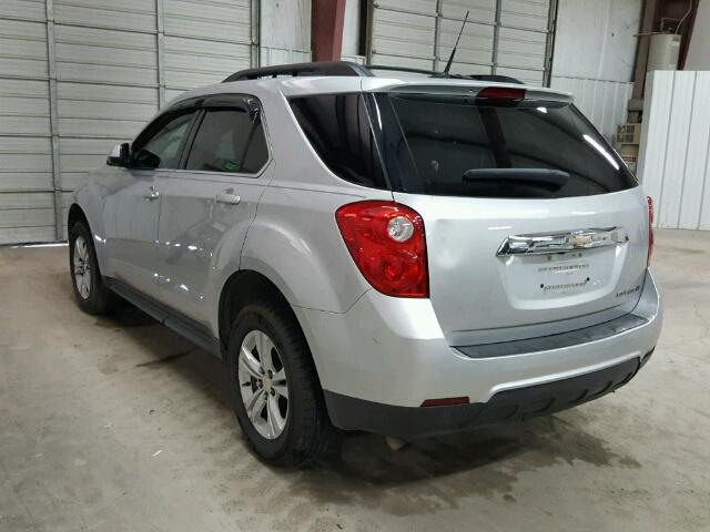 2GNALDEC8B1318405 - 2011 CHEVROLET EQUINOX SILVER photo 3