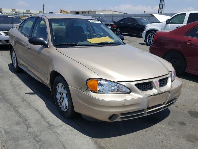 1G2NF52EX4M623185 - 2004 PONTIAC GRAND AM S Qəhvəyi foto 1