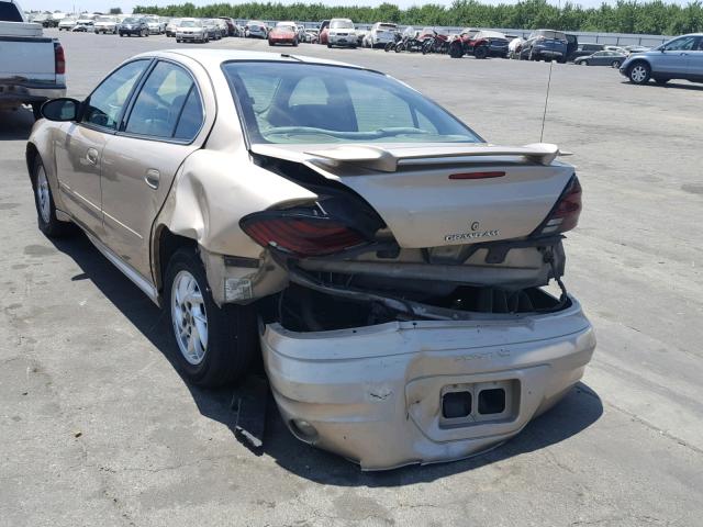 1G2NF52EX4M623185 - 2004 PONTIAC GRAND AM S Qəhvəyi foto 3