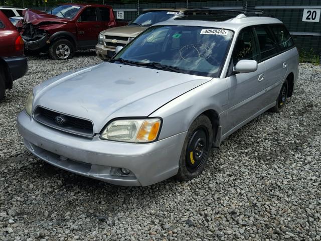 4S3BH625146301635 - 2004 SUBARU LEGACY L S SILVER photo 2