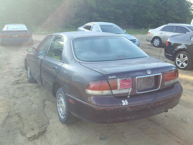 1YVGE22CXT5560984 - 1996 MAZDA 626 DX MAROON photo 3