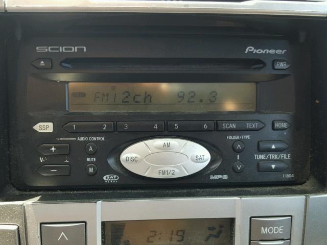 JTKDE167450034469 - 2005 TOYOTA SCION TC 石墨色 照片 9