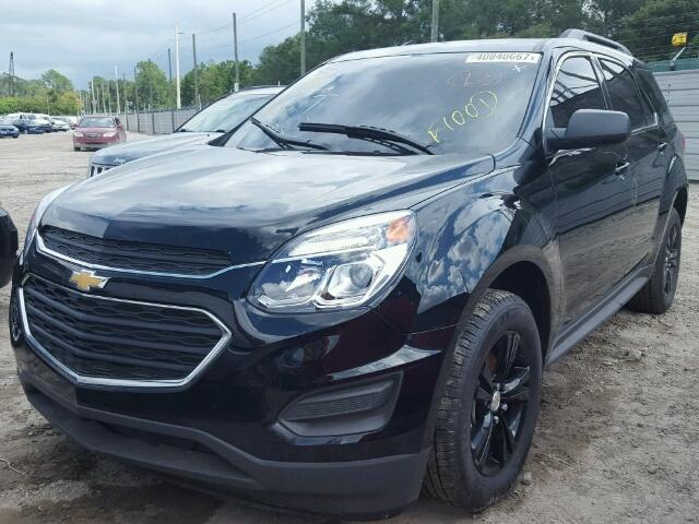 2GNALBEK2H1589321 - 2017 CHEVROLET EQUINOX BLACK photo 2