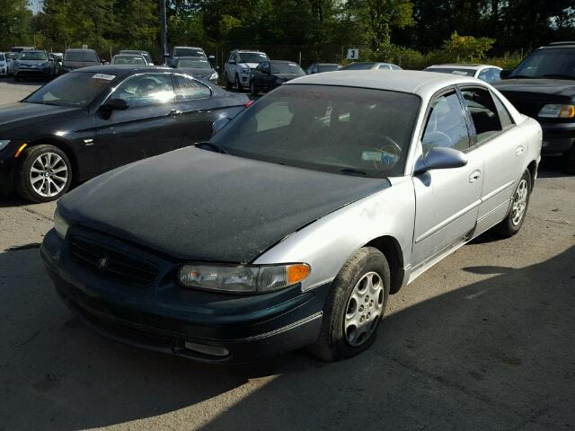 2G4WB52K221144085 - 2002 BUICK REGAL LS GRAY photo 2