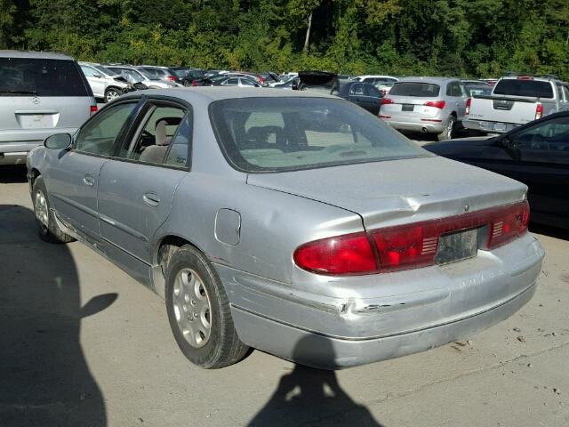 2G4WB52K221144085 - 2002 BUICK REGAL LS GRAY photo 3