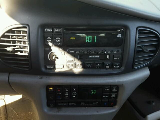 2G4WB52K221144085 - 2002 BUICK REGAL LS GRAY photo 9