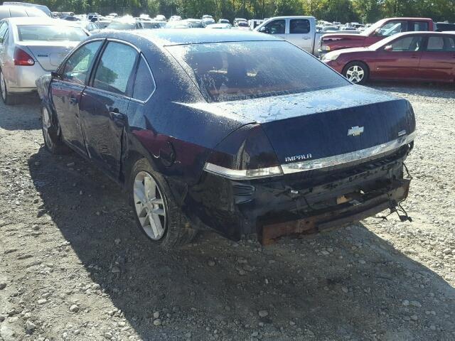 2G1WA5EK1A1105031 - 2010 CHEVROLET IMPALA 蓝色 照片 3