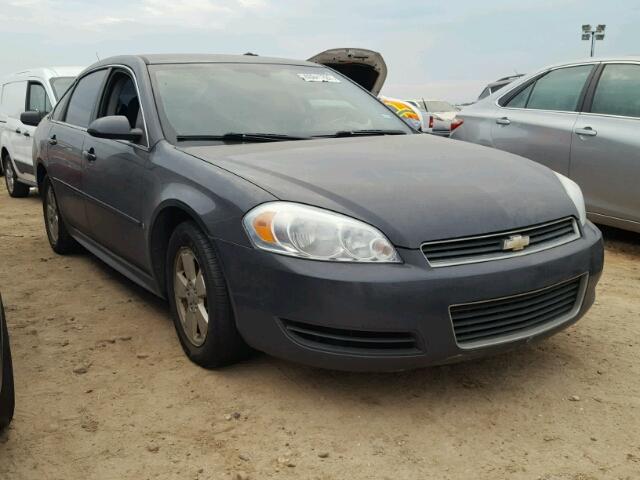 2G1WT57K491156283 - 2009 CHEVROLET IMPALA GRAY photo 1