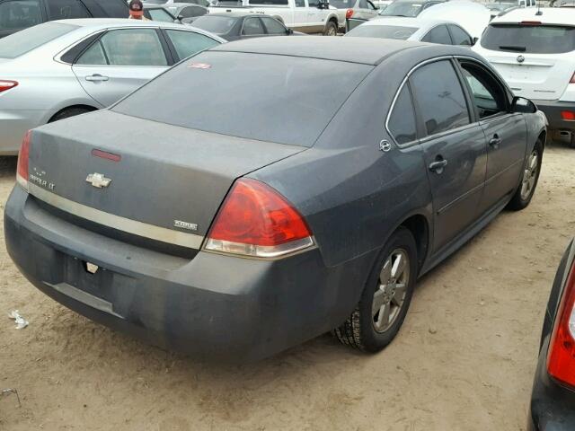 2G1WT57K491156283 - 2009 CHEVROLET IMPALA GRAY photo 4