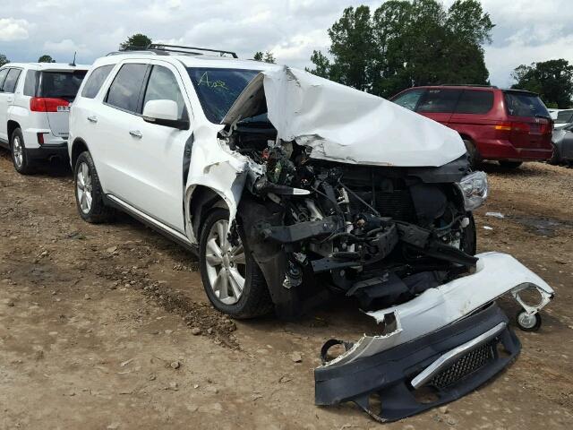 1C4RDHDGXDC679278 - 2013 DODGE DURANGO CR WHITE photo 1