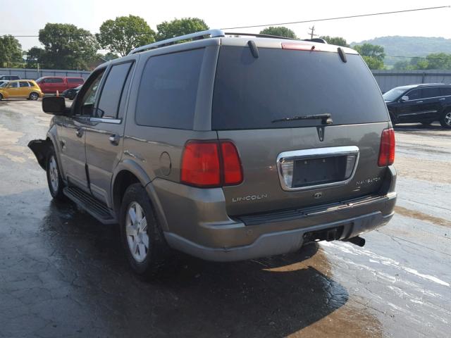 5LMFU27R73LJ09954 - 2003 LINCOLN NAVIGATOR ყავისფერი ფოტო 3
