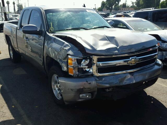 1GCEK19097Z562333 - 2007 CHEVROLET SILVERADO GRAY photo 1